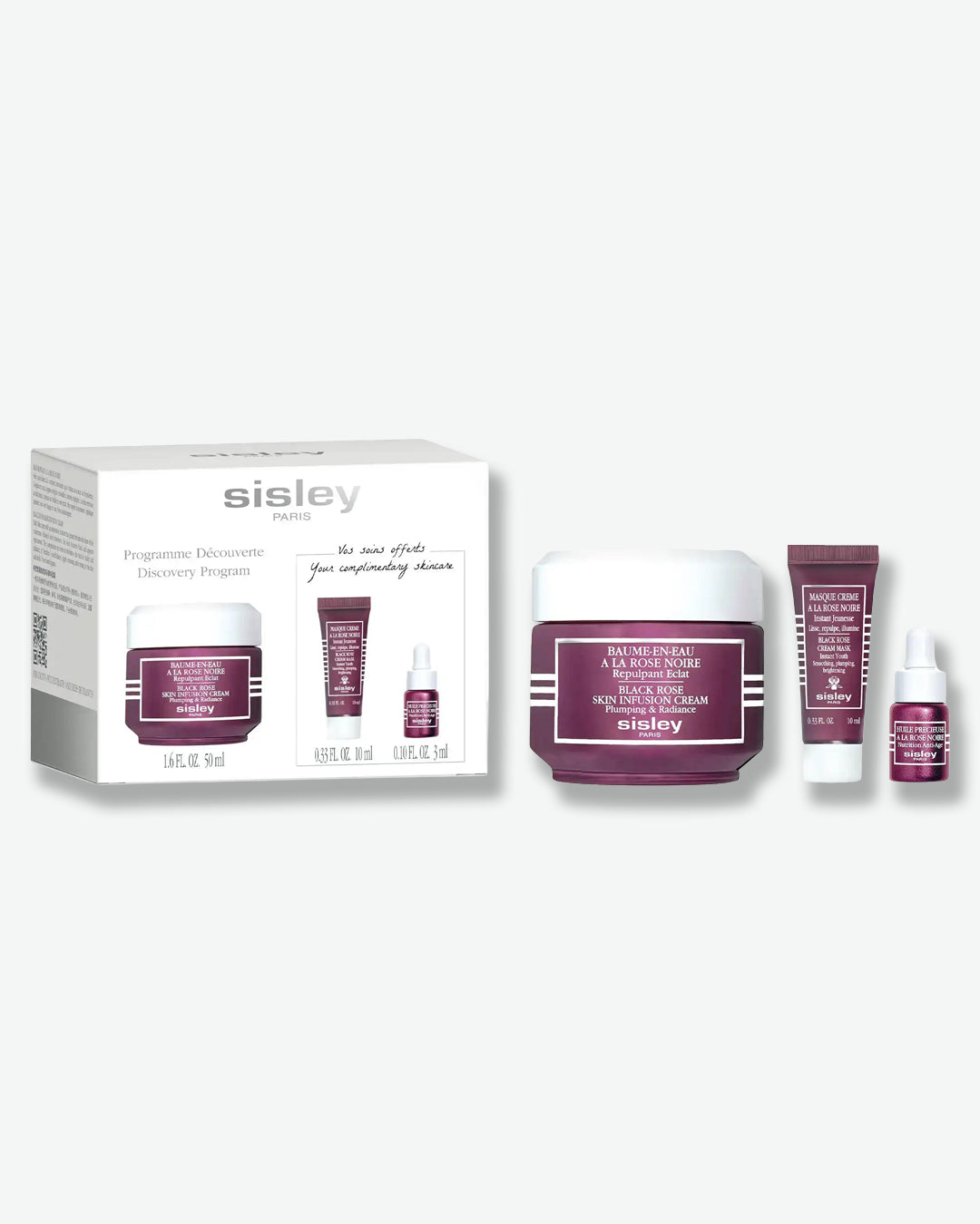 Sisley skincare product set on a white background