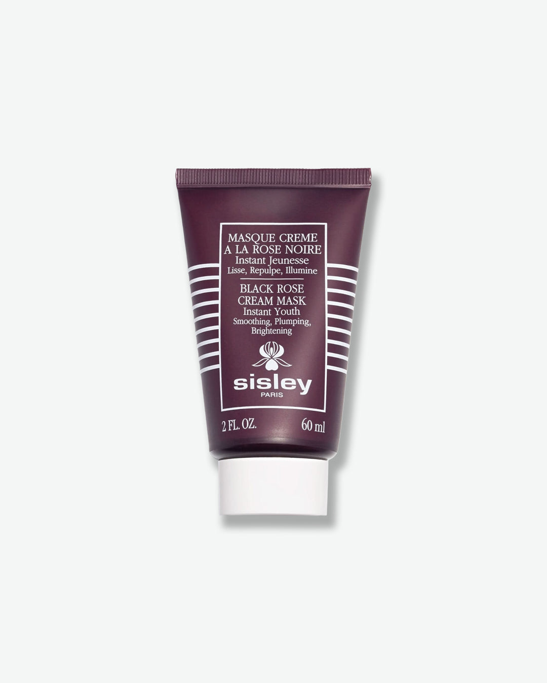 Sisley black rose face mask tube on a white background