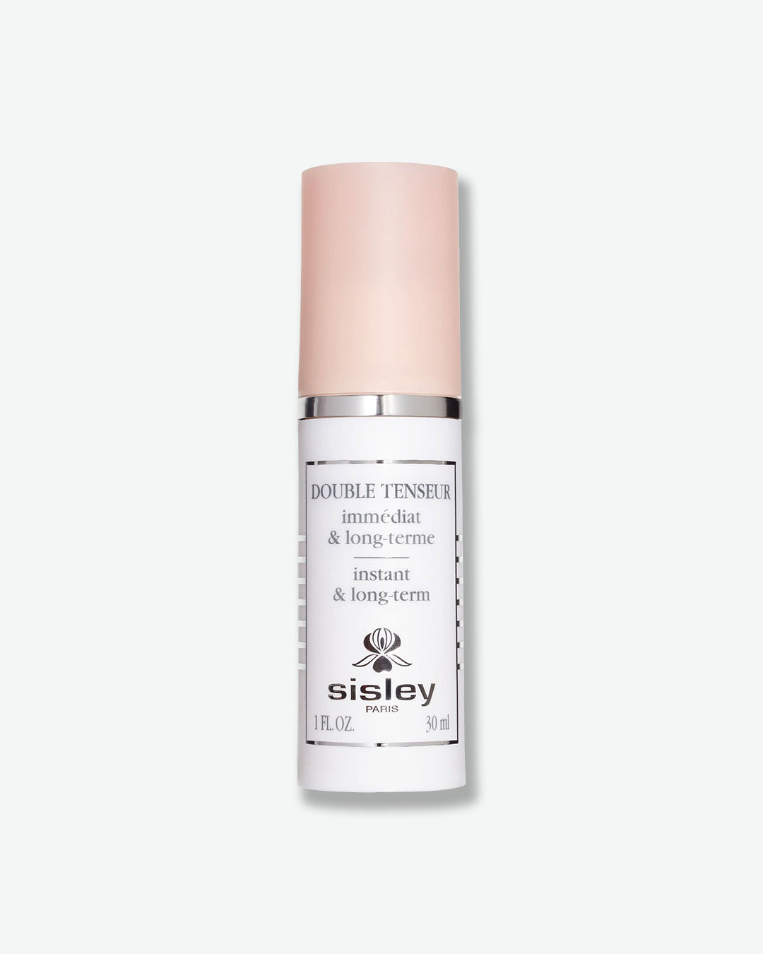 Sisley skincare bottle on a white background