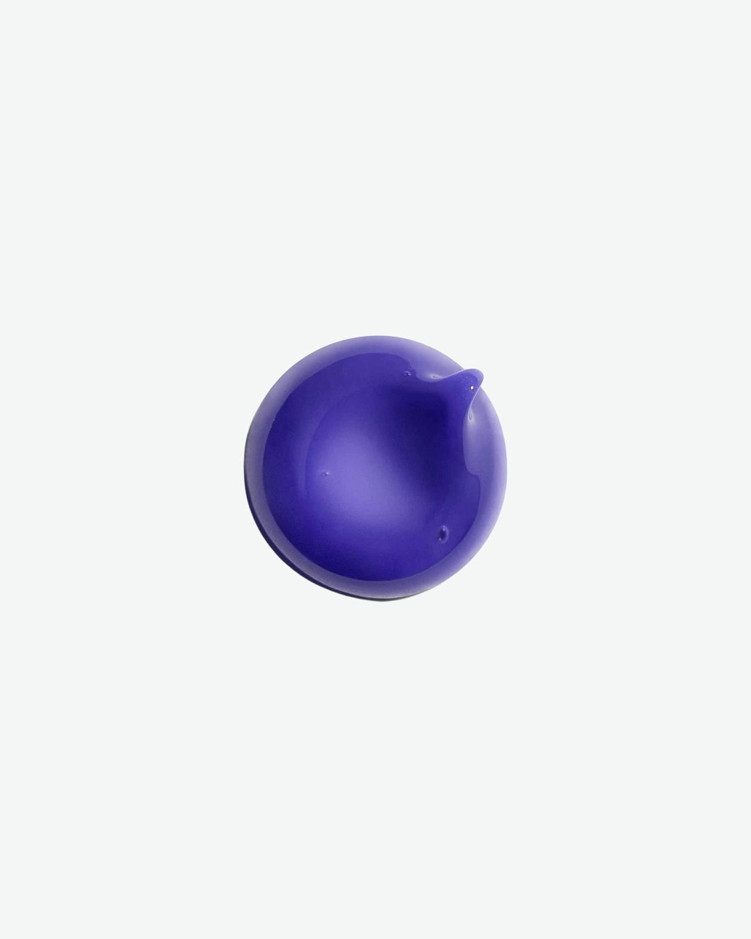 Purple balloon on a white background