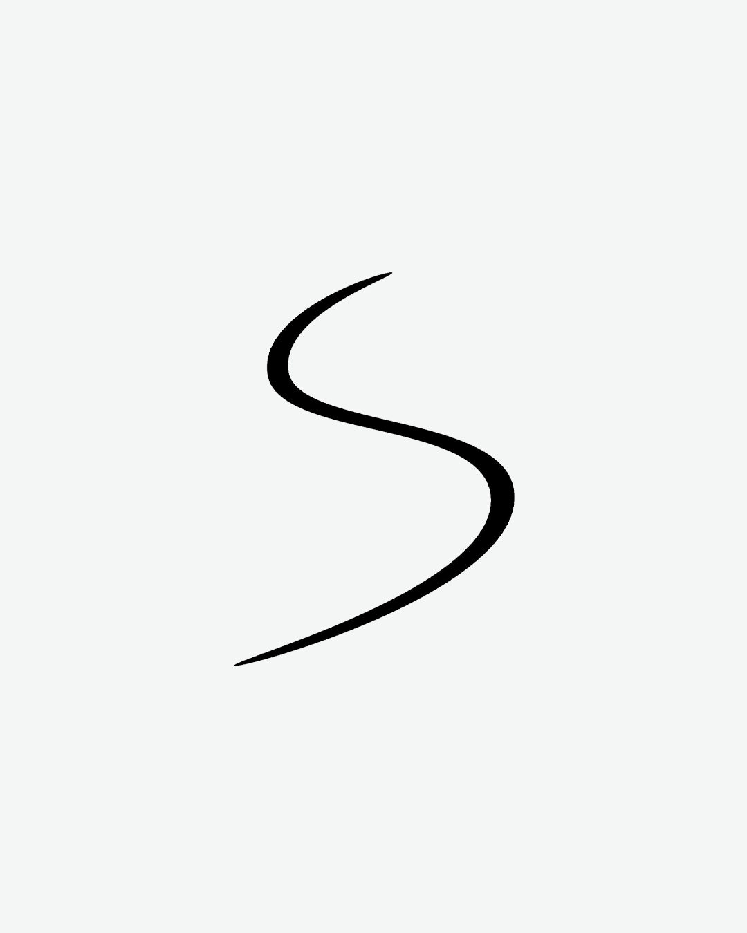 Black wavy line on a white background