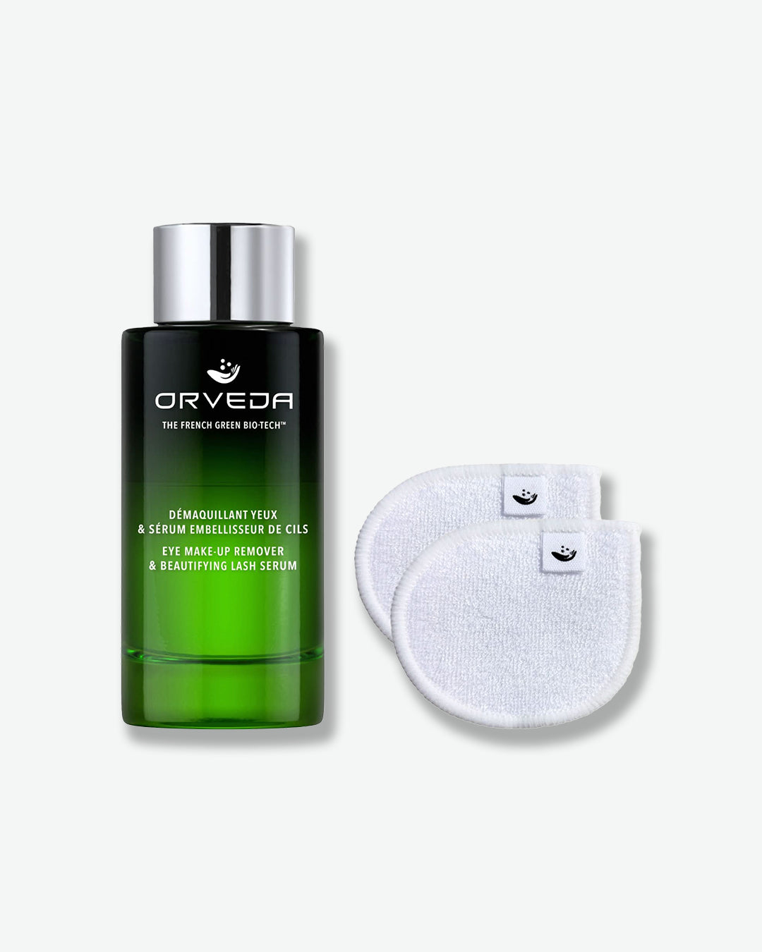Orveda skincare product with a white applicator on a white background