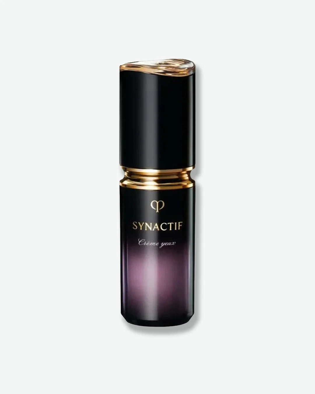 SYNACTIF skincare bottle with gradient design on a white background