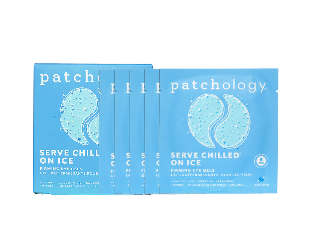 Serve Chilled On Ice Firming Eye Gels (5Pairs/Box)