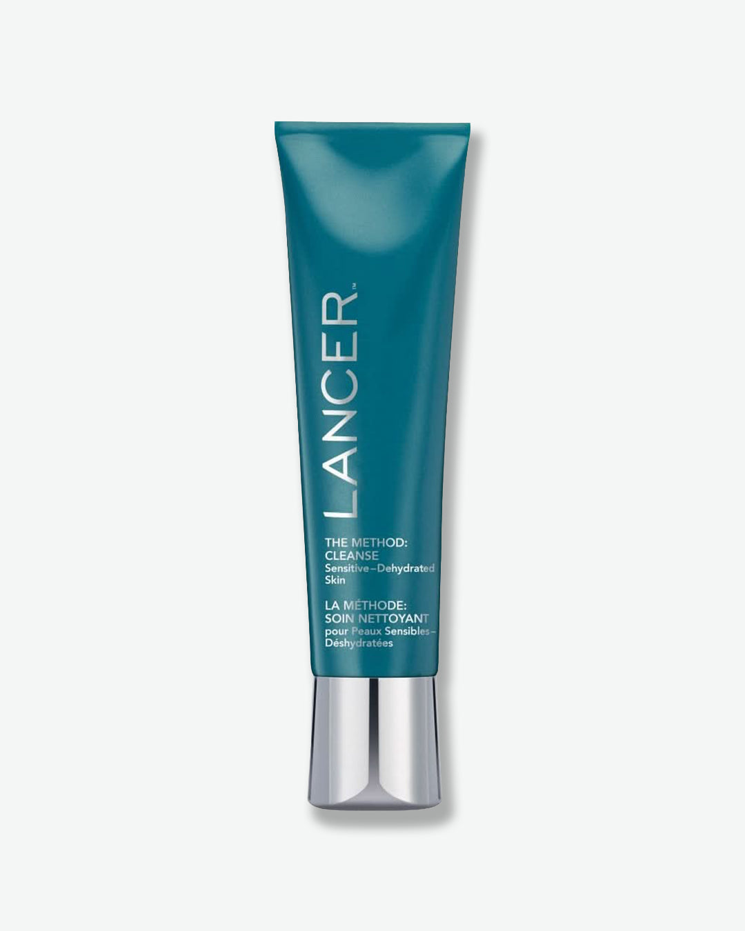 Lancer skincare tube on a white background
