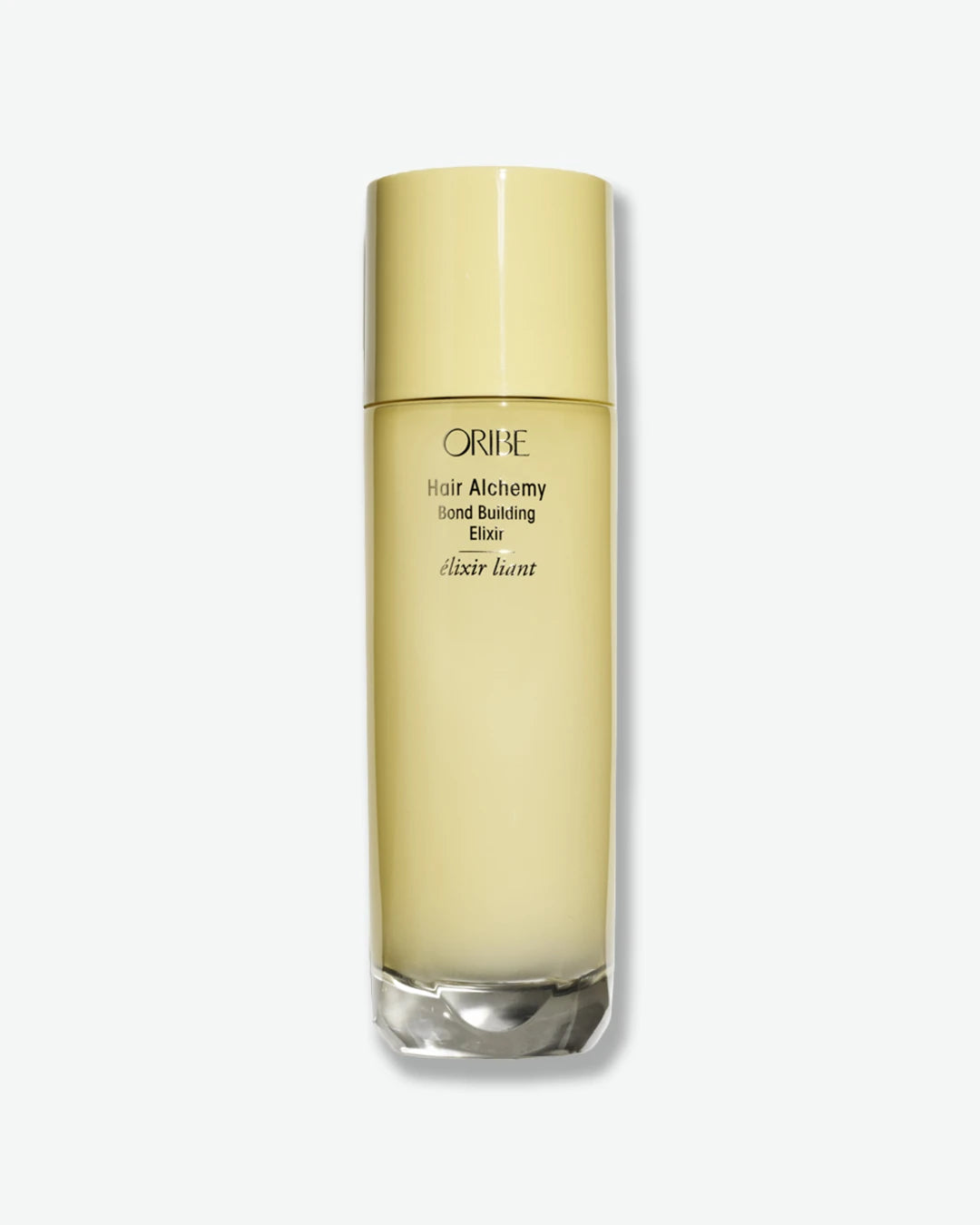 Oribe hair care product bottle on a white background