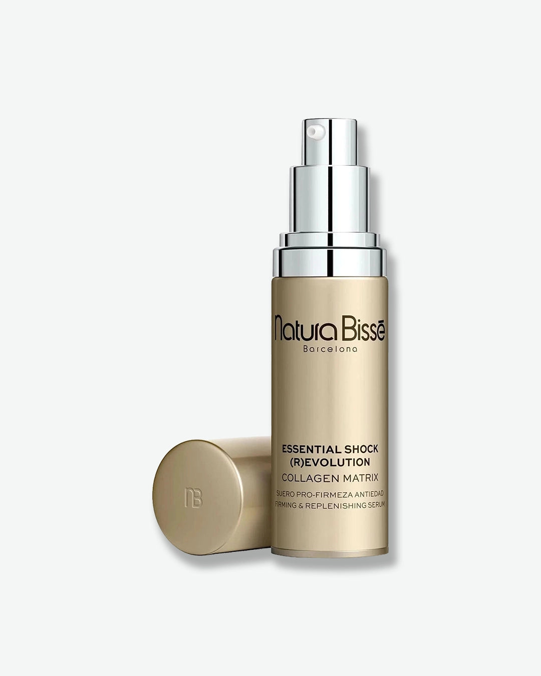 Natura Bissé skincare bottle on a white background