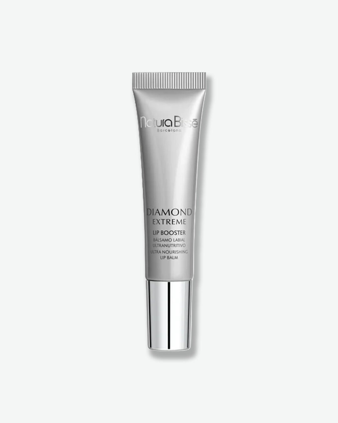 Lip balm tube labeled 'Natura Bissé' on a white background