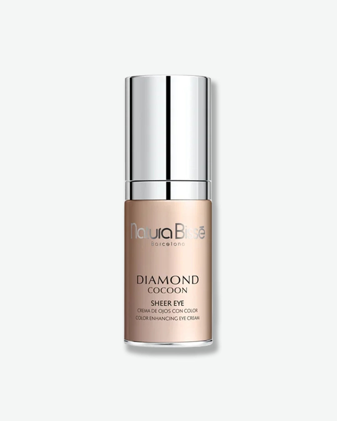 Natura Bissé Diamond Cocoon eye cream bottle on a white background