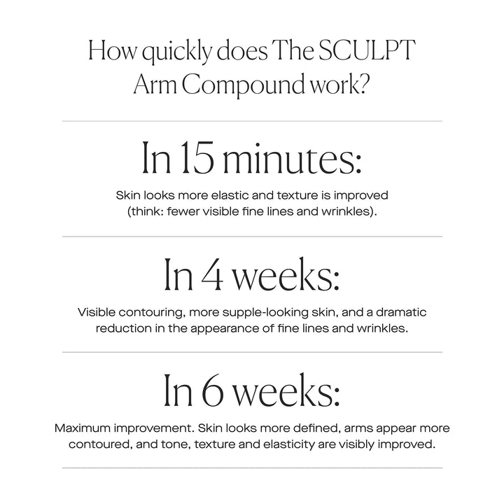 The Sculpt Arm Compound, 120mL