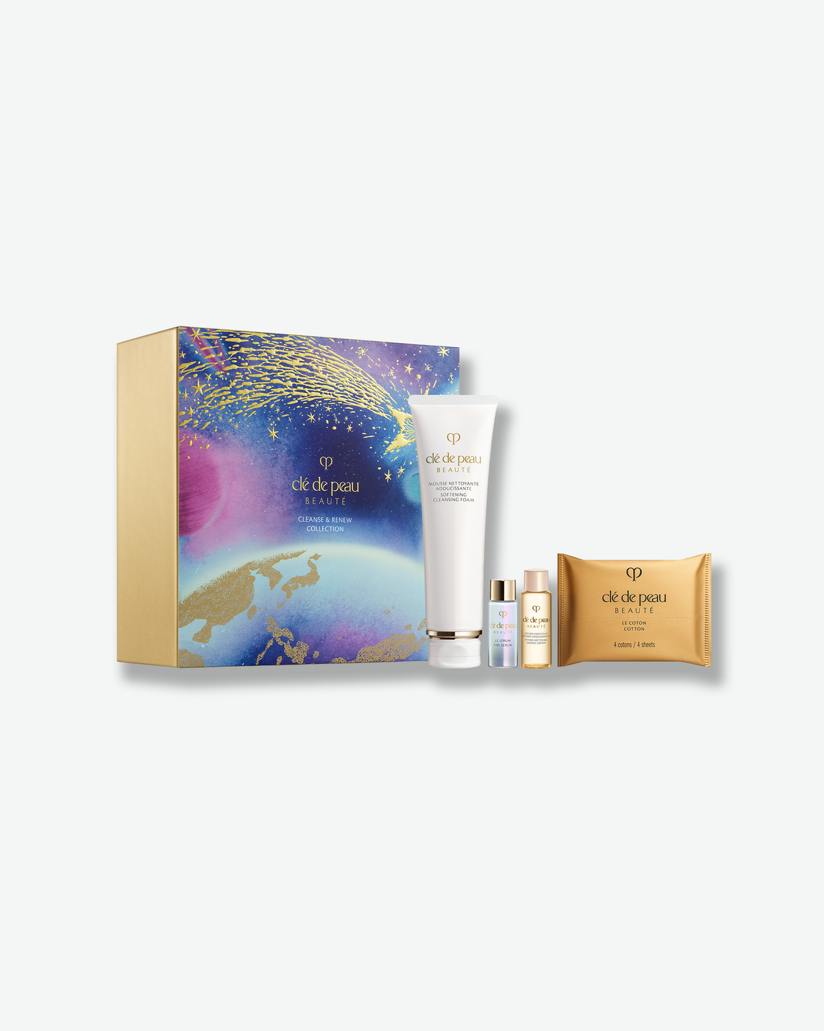 Softening Cleansing Foam Set