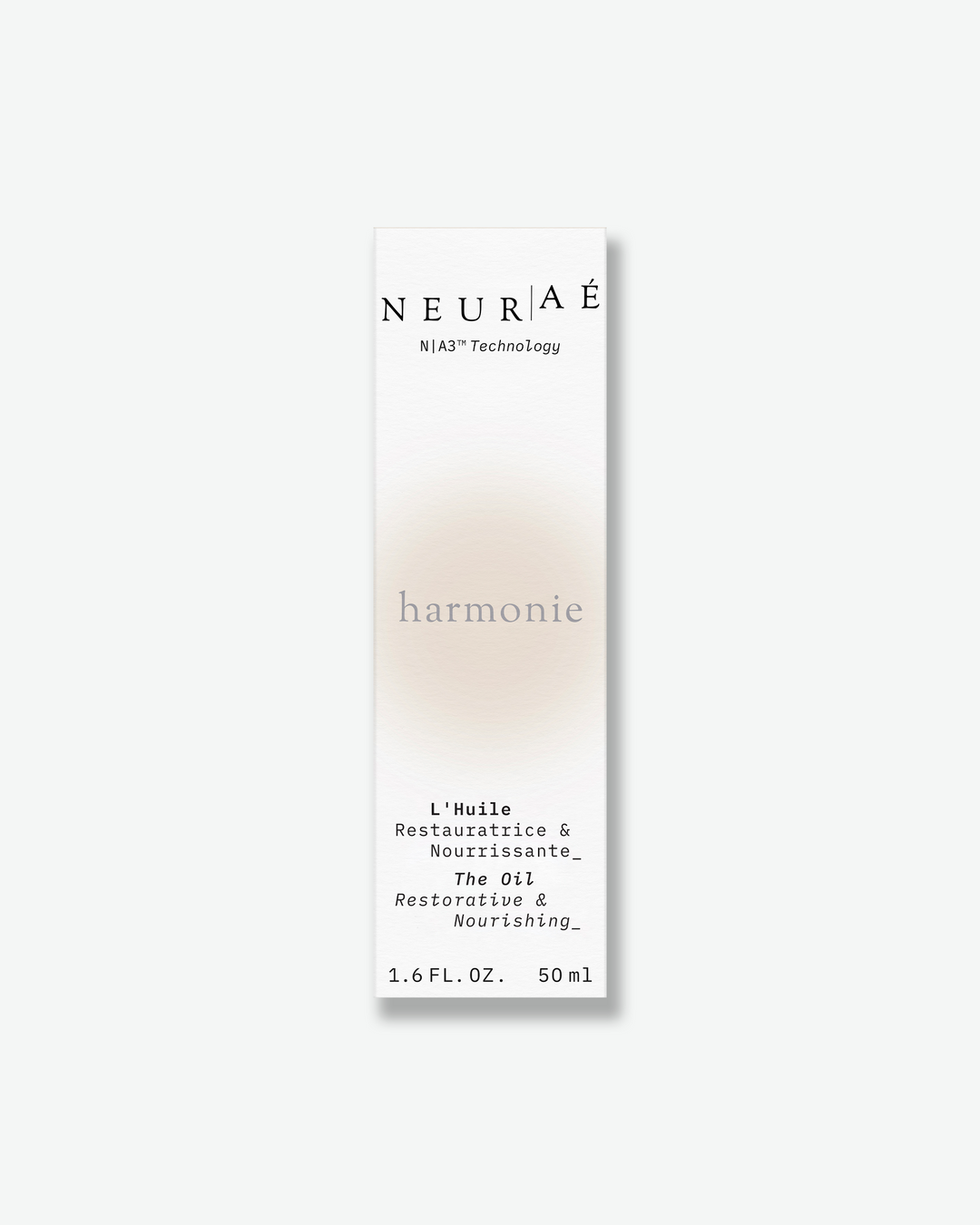 Neuráé harmonie product packaging on a white background