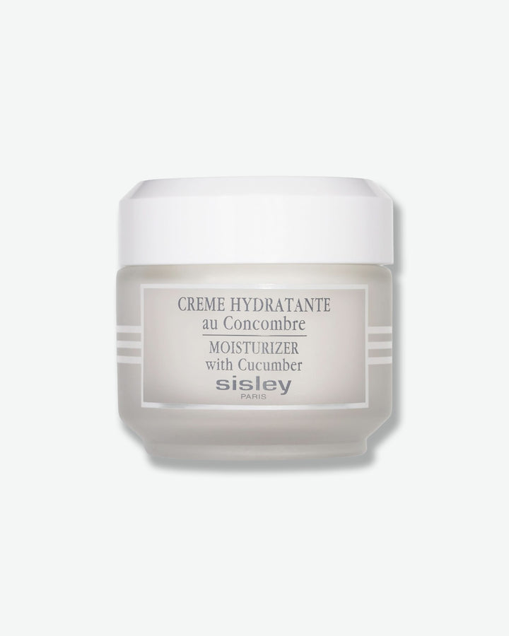 Sisley moisturizer jar on a white background