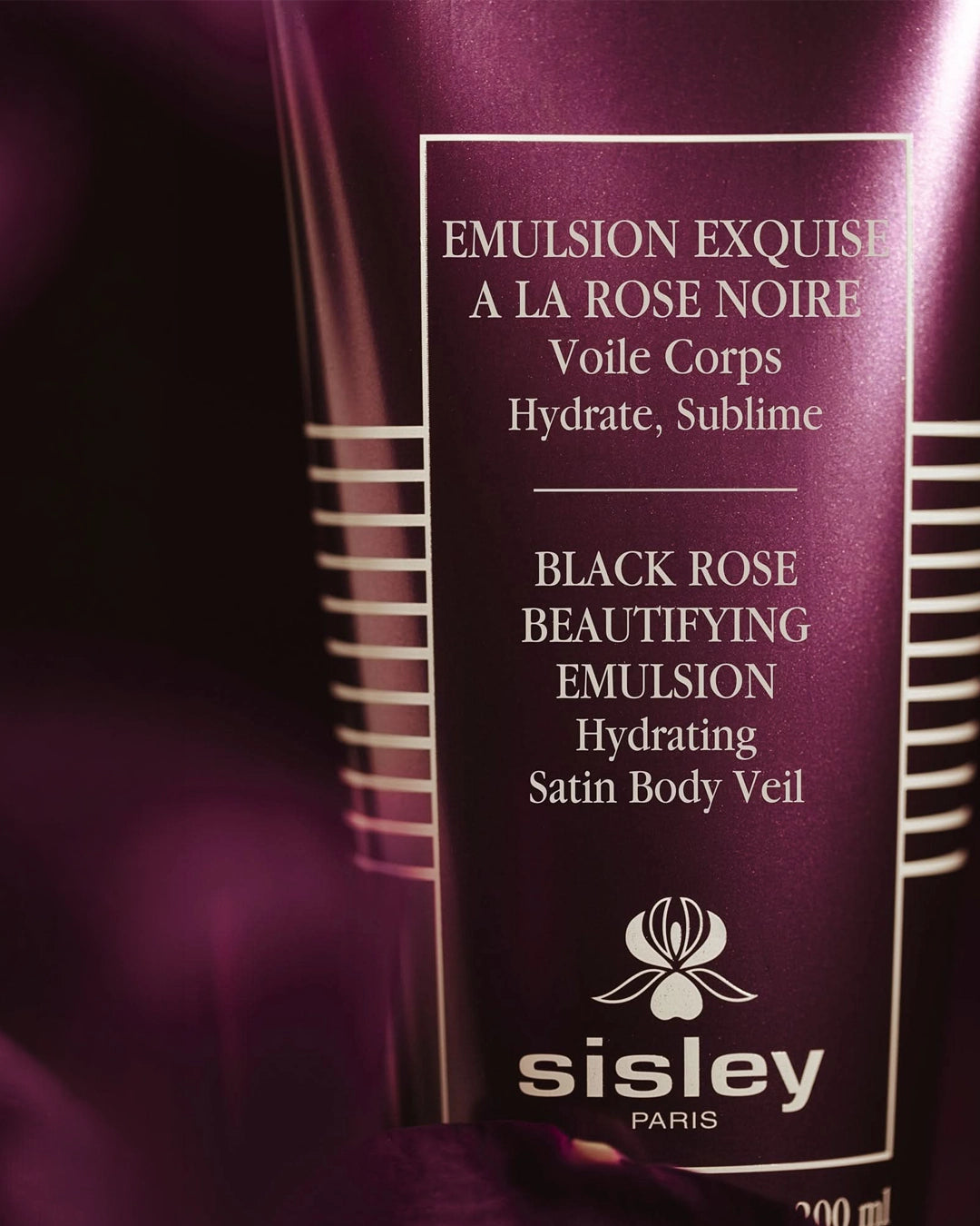 Sisley Paris Black Rose Beautifying Emulsion bottle with label