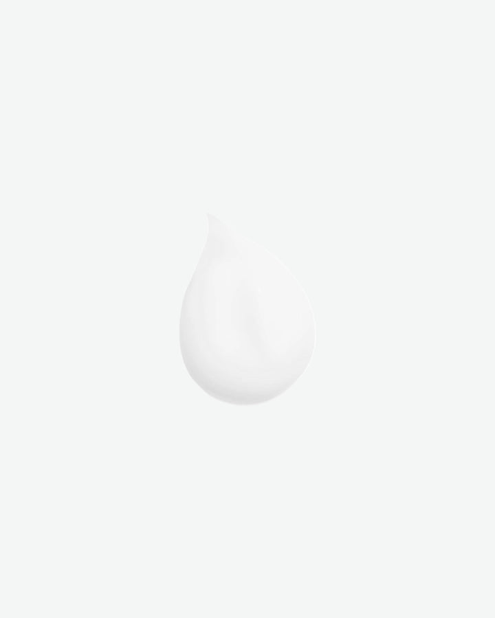 White droplet on a white background