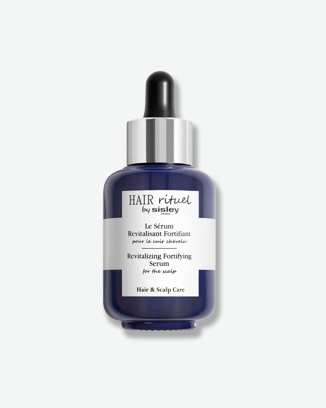 The Revitalizing Fortifying Serum for the scalp contributes to making hair stronger and denser.