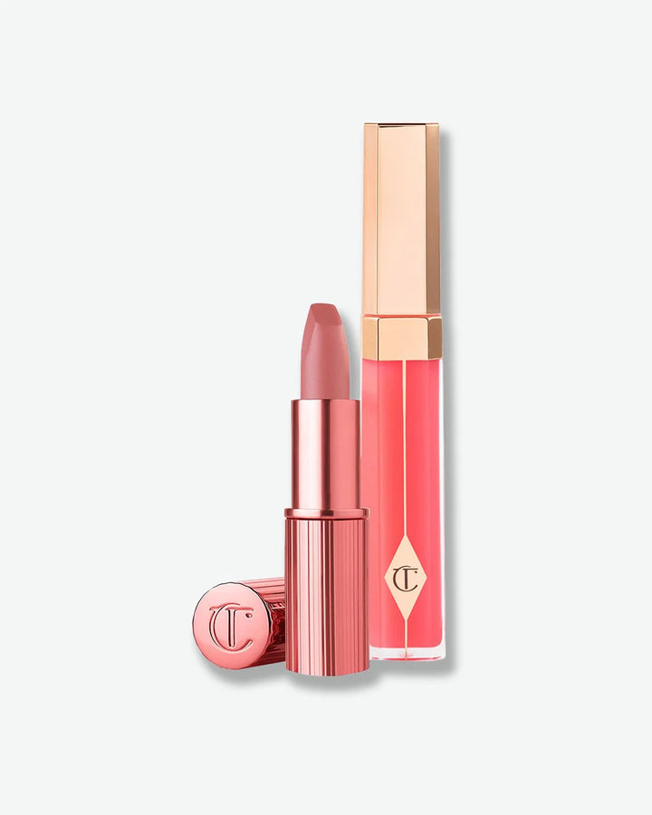 Kissing Duo Set Icon Baby & Hall Of Fame Lip Lustre