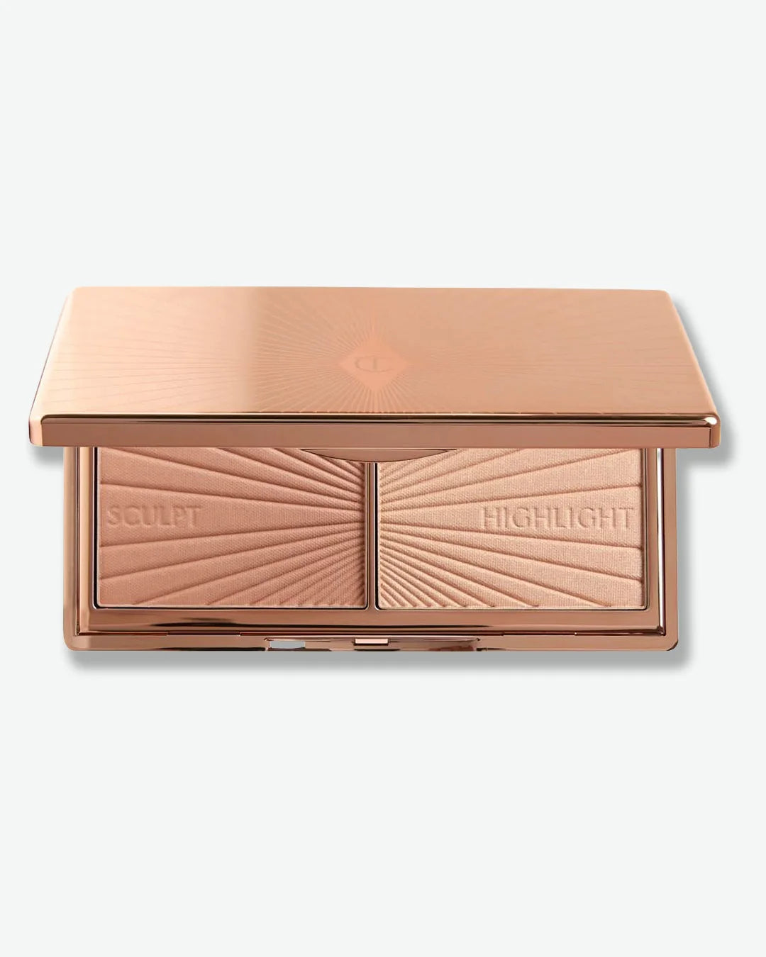 Bronzing and highlighting palette with 'Sculpt' and 'Highlight' labels on the left and right respectively on a white background