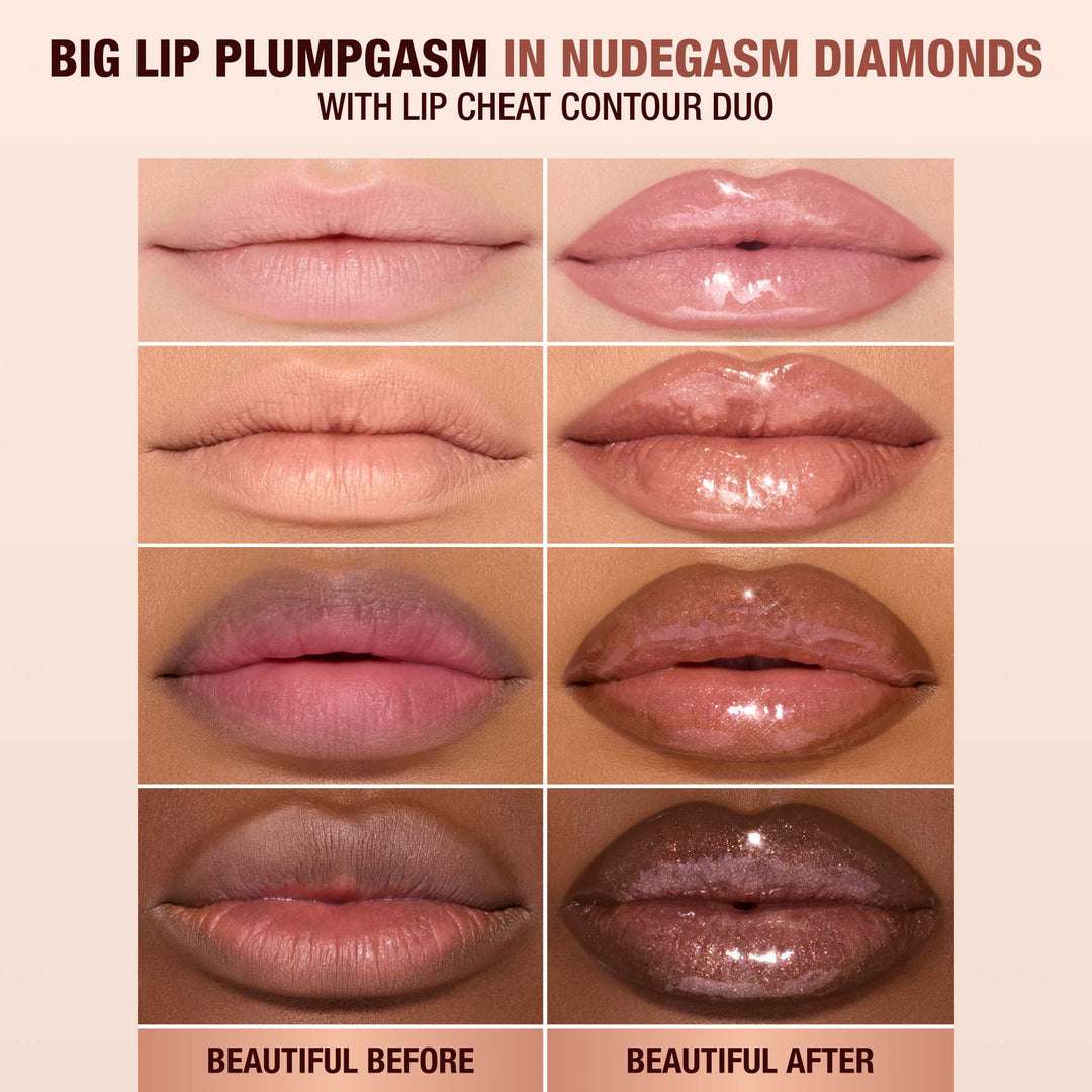 Big Lip Plumpgasm Nudegasm Diamonds