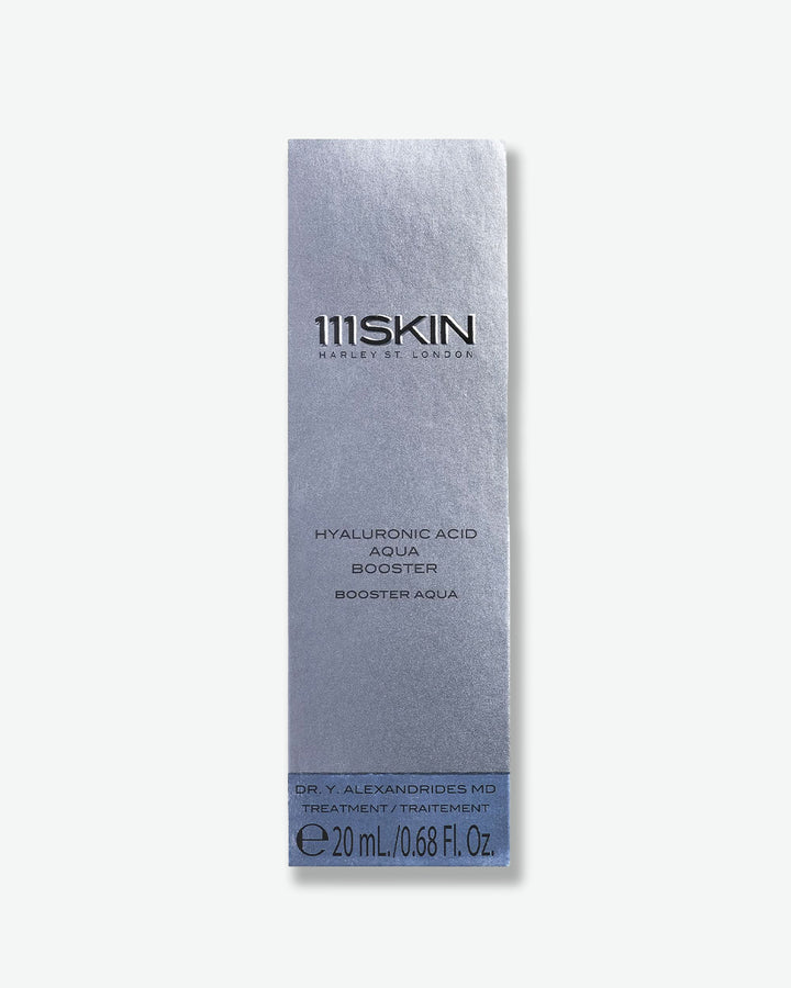 111SKIN Hyaluronic Acid Aqua Booster packaging on a white background