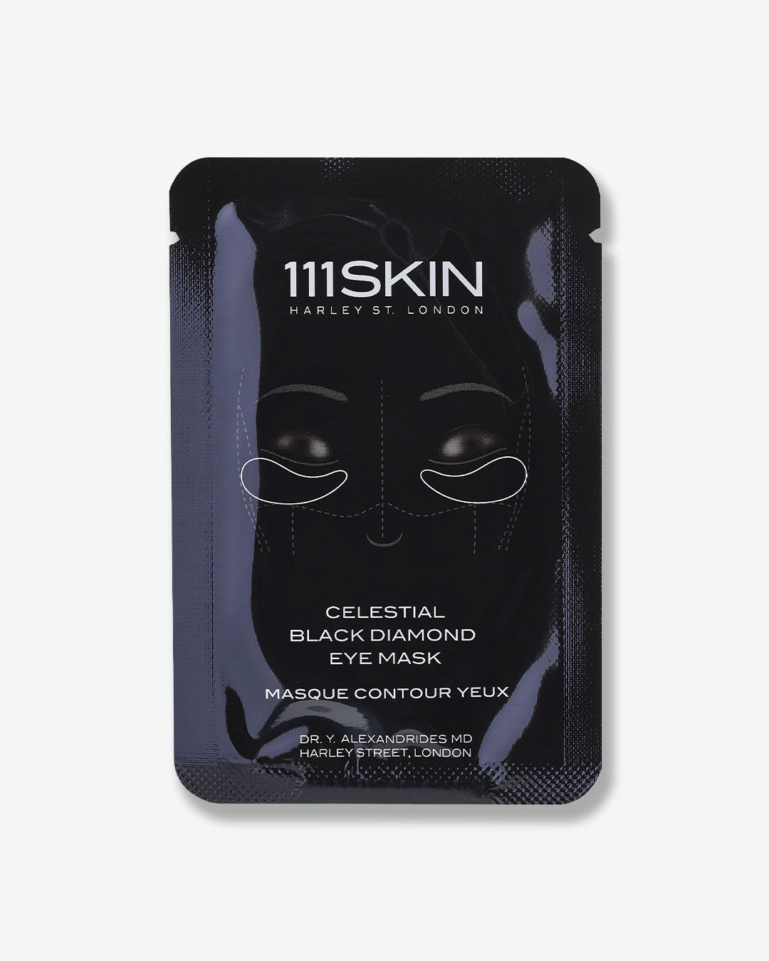 Celestial Black Diamond Eye Mask