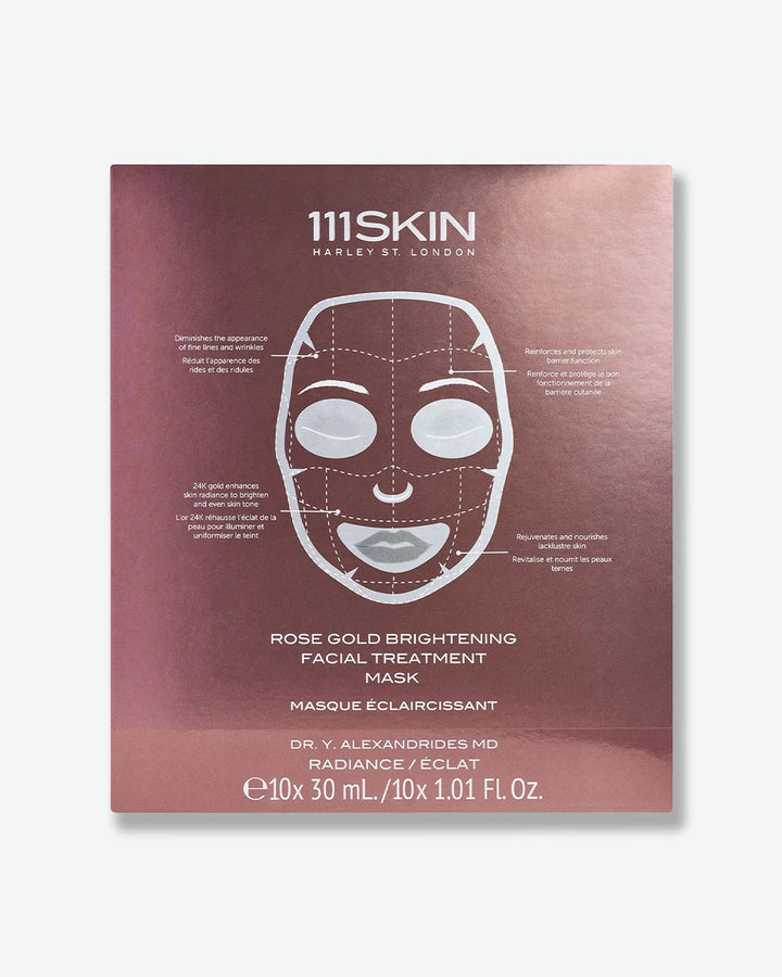 Rose Gold Brightening Facial Treatment Mask