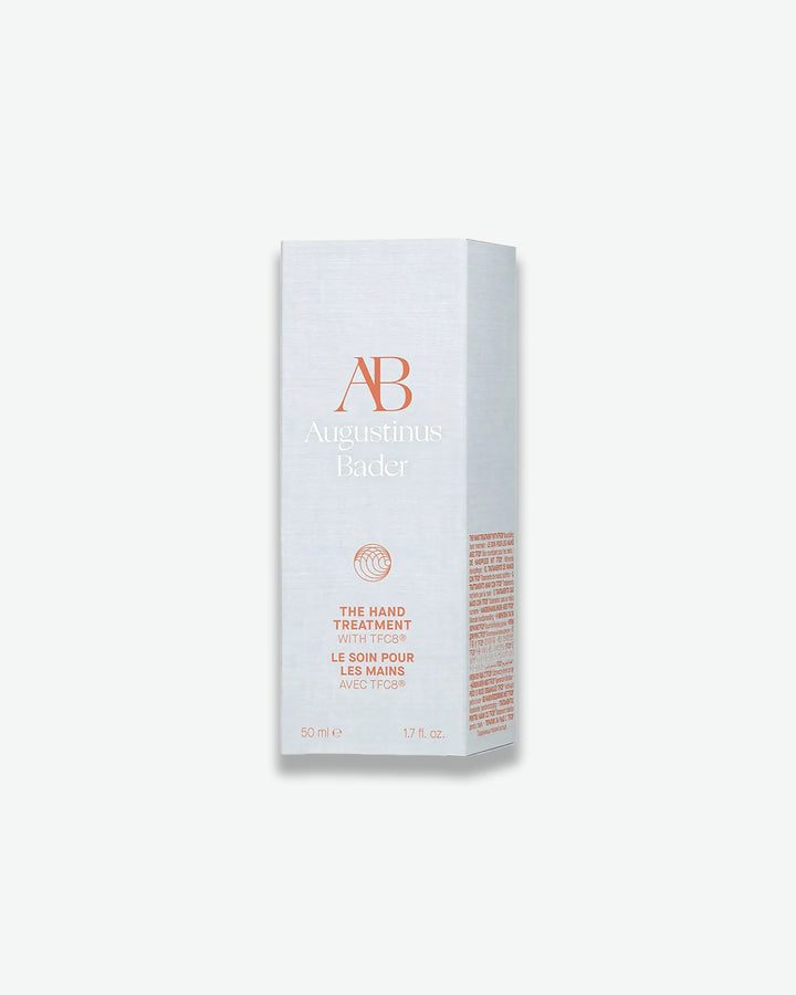 White box of AB byredo The Hand Treatment on a white background