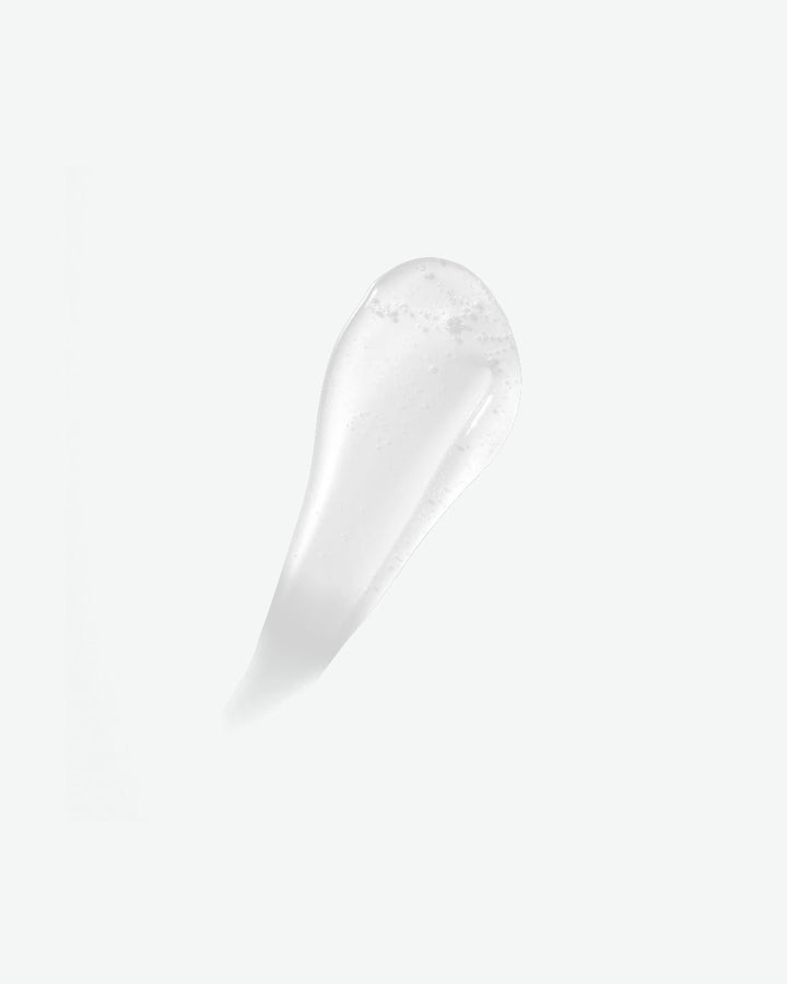 Clear stone tool on a white background