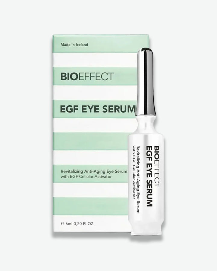 BIOEFFECT EGF Eye Serum with packaging on a white background