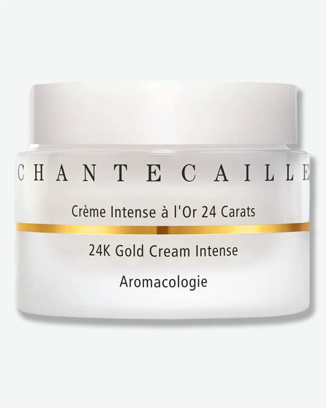 Chantecaille 24K Gold Cream Intense jar on a white background