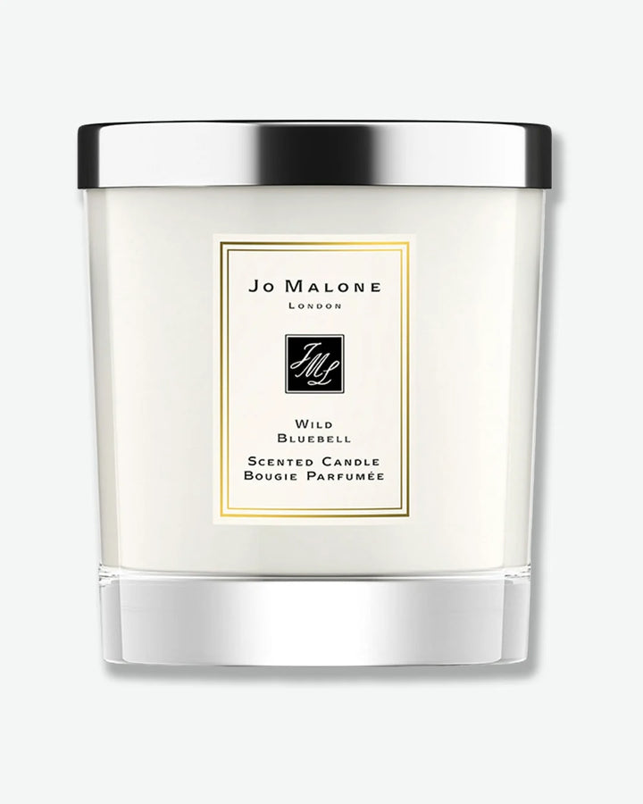 Jo Malone Wild Bluebell scented candle on a white background