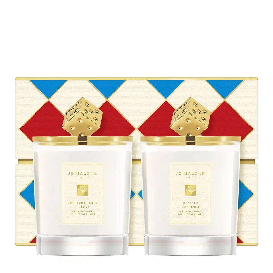 Decorated Candle Collection Duo