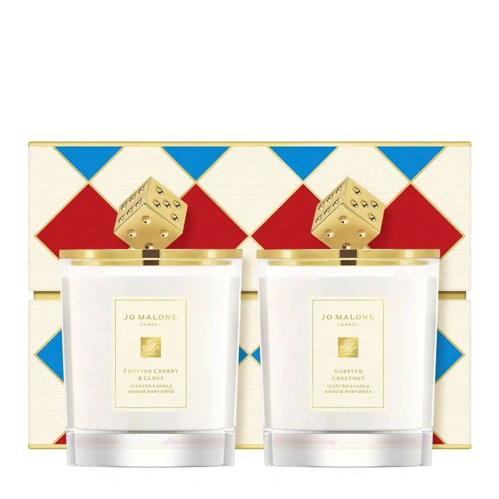 Decorated Candle Collection Duo