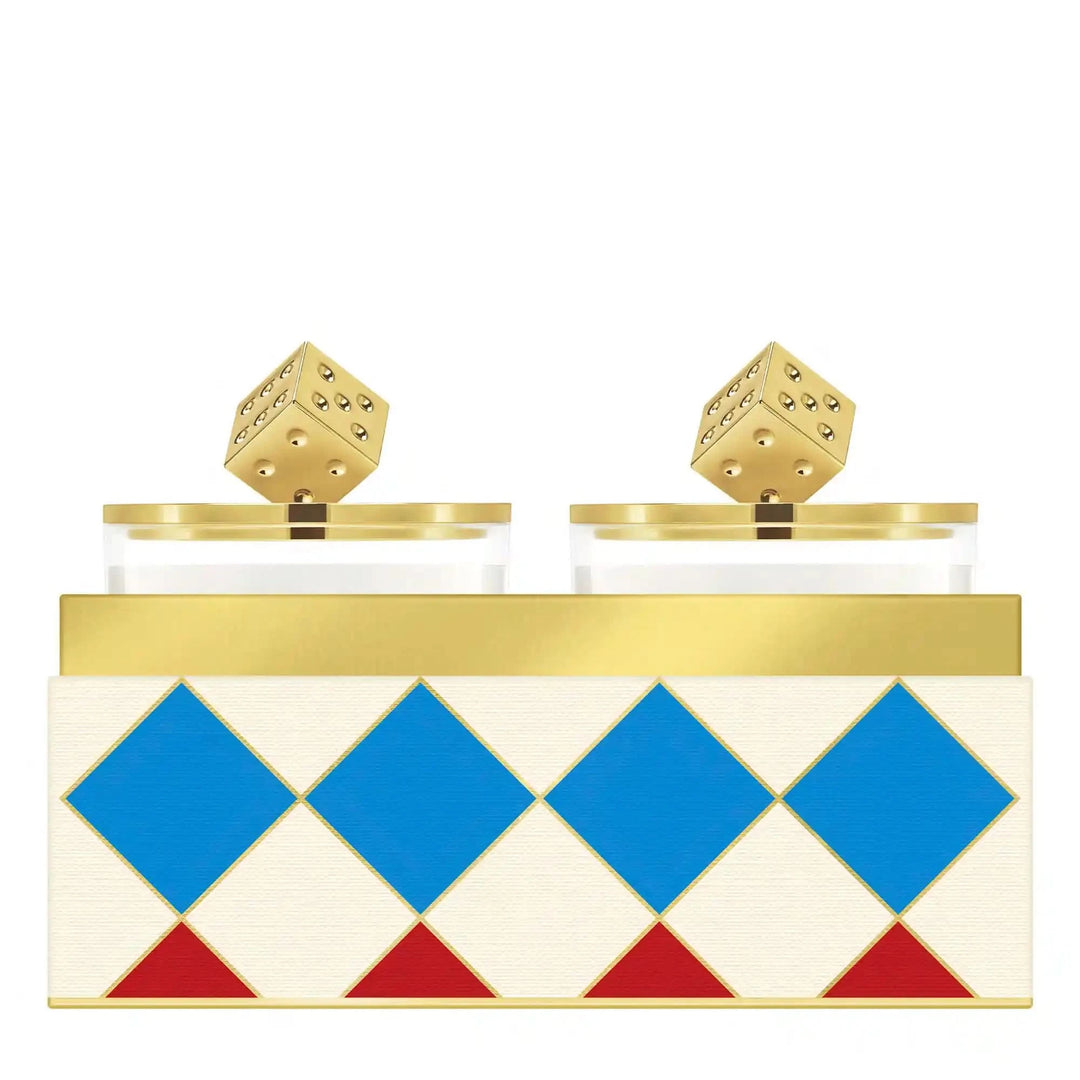 Decorated Candle Collection Duo