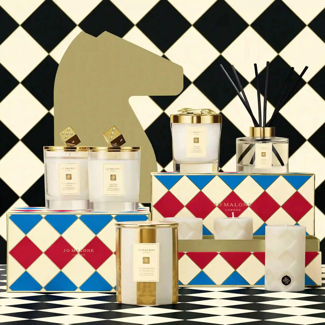 Decorated Candle Collection Duo