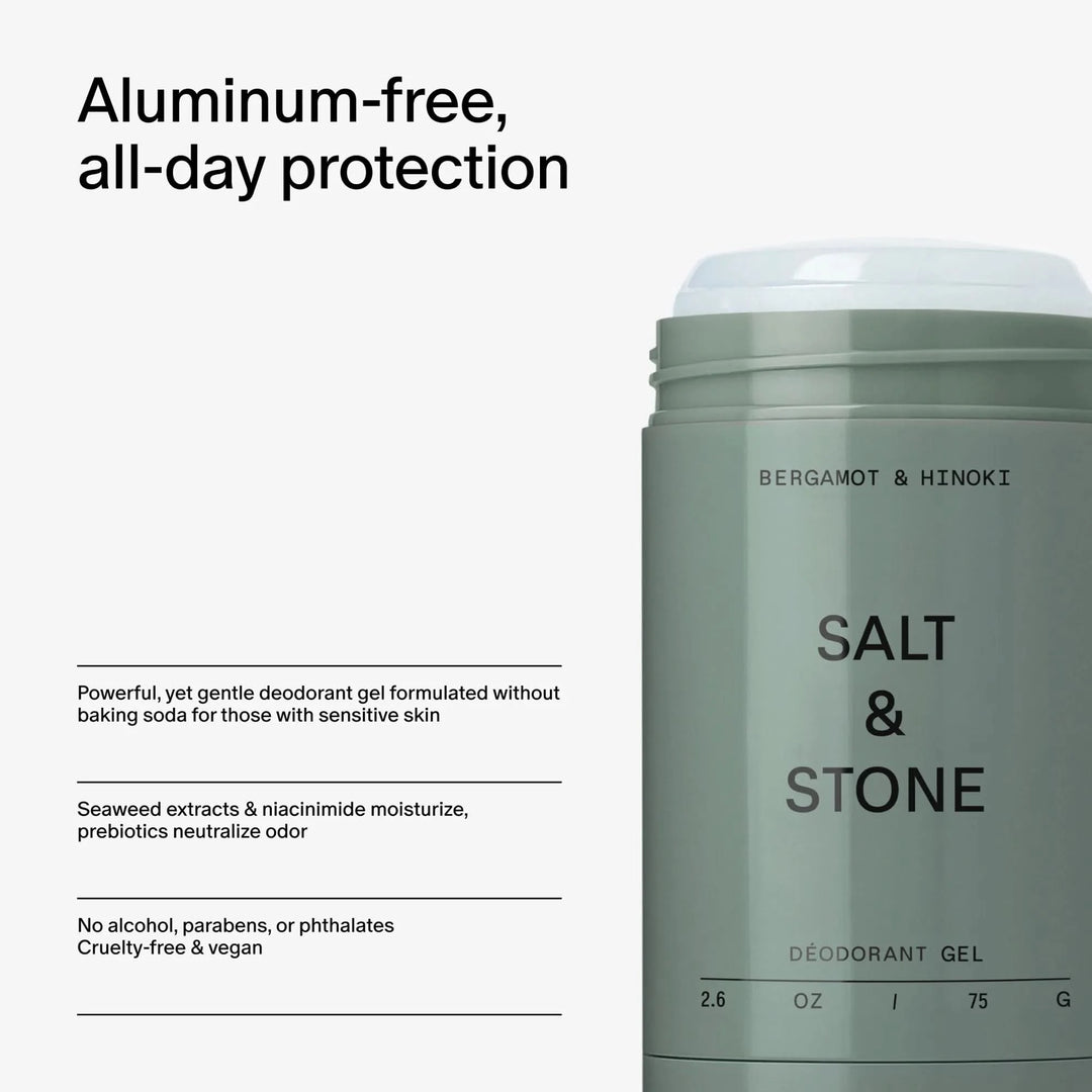 Bergamot & Hinoki Natural Deodorant Gel