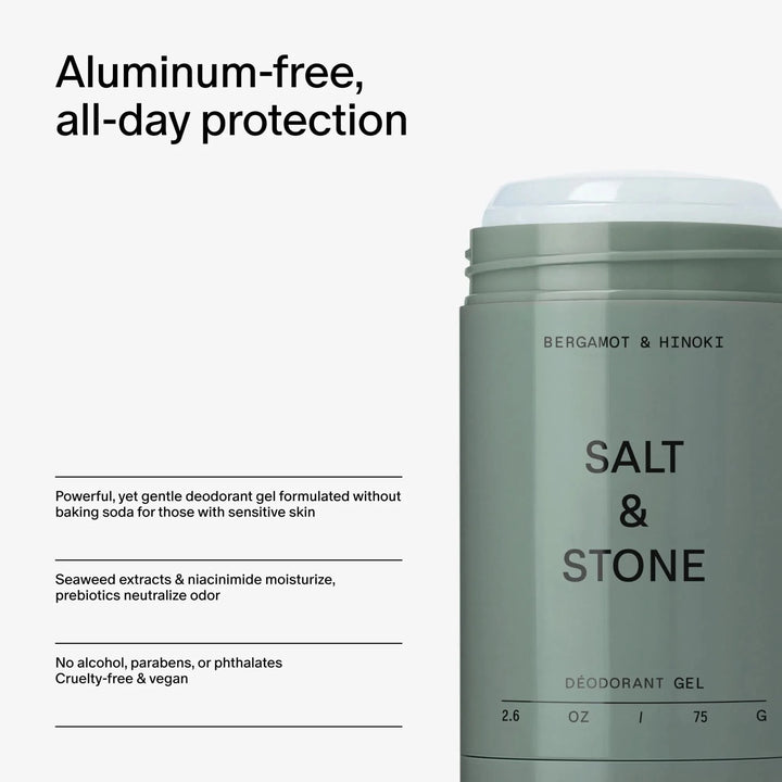 Bergamot & Hinoki Natural Deodorant Gel