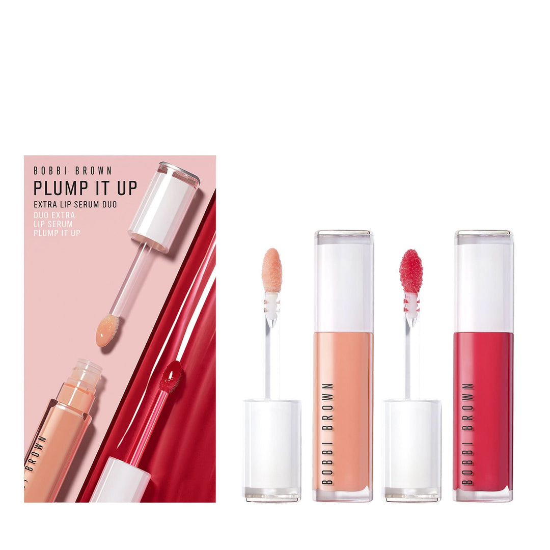 Plump It Up Extra Lip Serum Duo Rose & Bare Raspberry