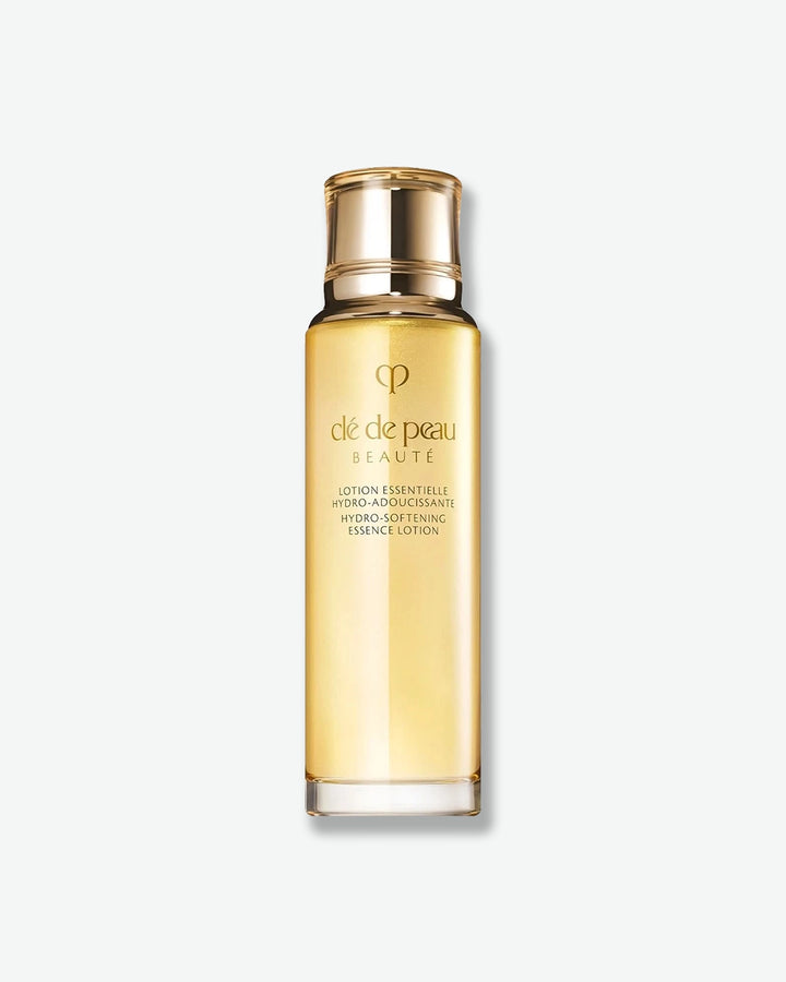 Cle de Peau skincare bottle on a white background