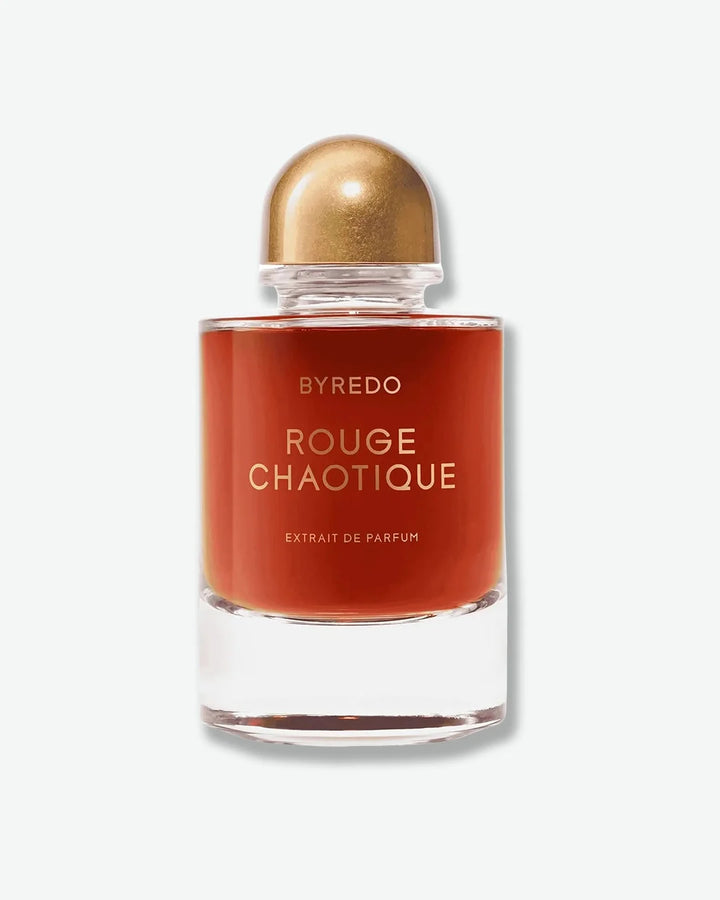 Byredo Rouge Chaotique perfume bottle on a light gray background