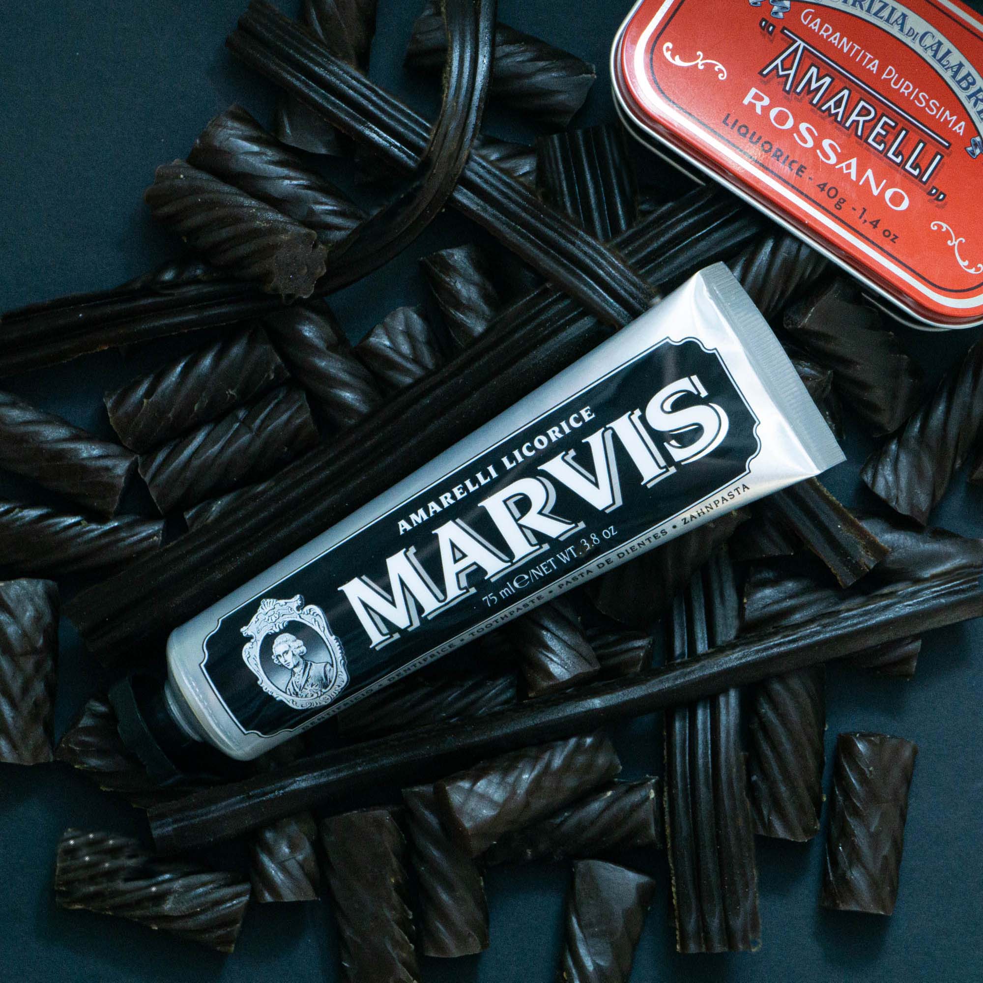 Marvis Amarelli Licorice Mint 75ml – Cos Bar