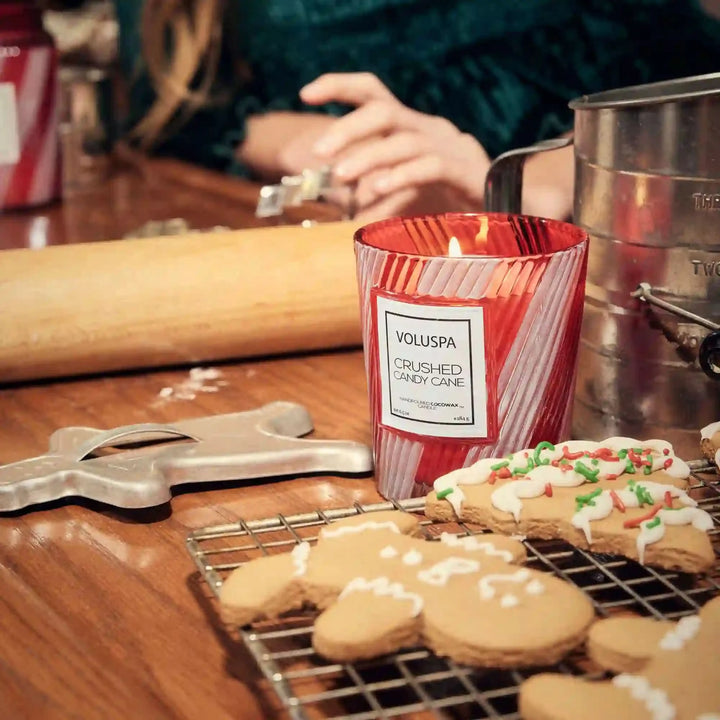 Crushed Candy Cane Classic Candle