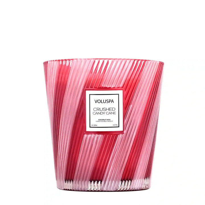 Crushed Candy Cane 3 Wick Candle