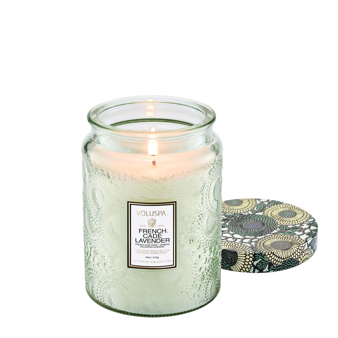 French Cade Lavender Large Jar Candle