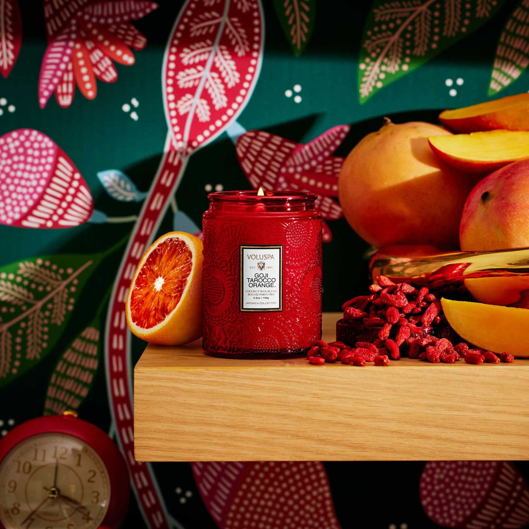 Goji Tarocco Orange Small Jar Candle