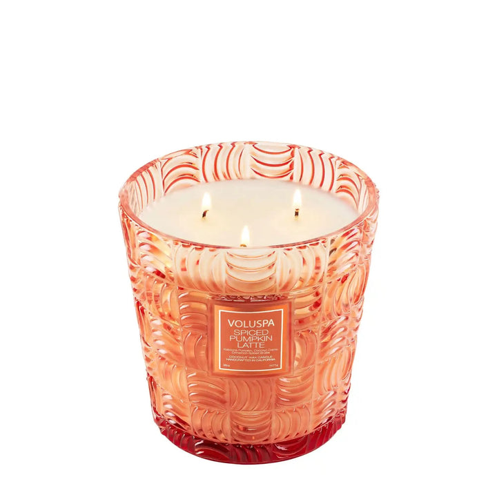 Spiced Pumpkin Latte 3 Wick Candle