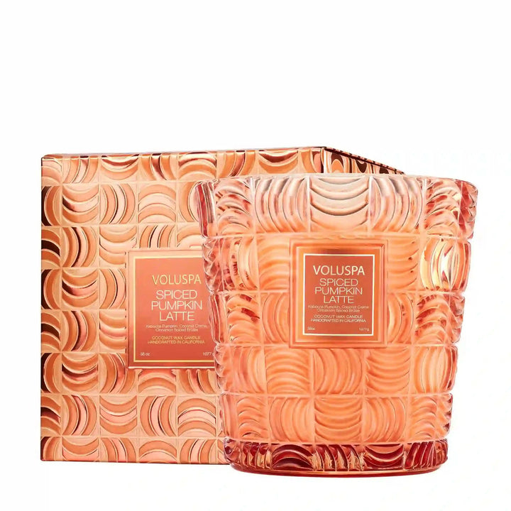 Spiced Pumpkin Latte 3 Wick Candle