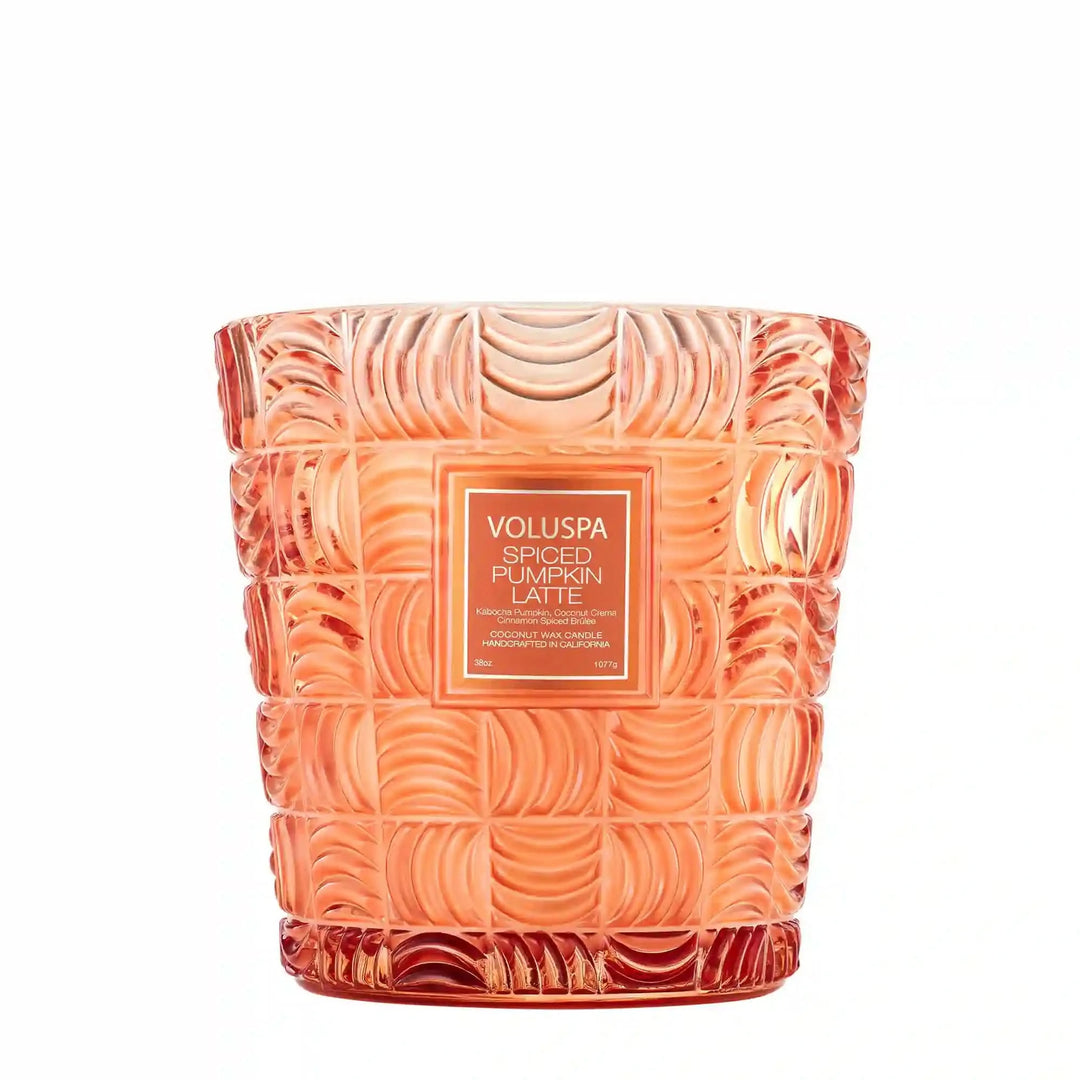 Spiced Pumpkin Latte 3 Wick Candle