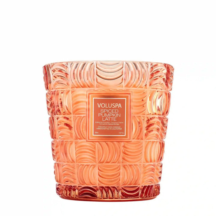 Spiced Pumpkin Latte 3 Wick Candle