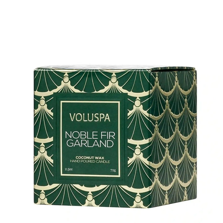 Noble Fir Boxed Pedestal Candle